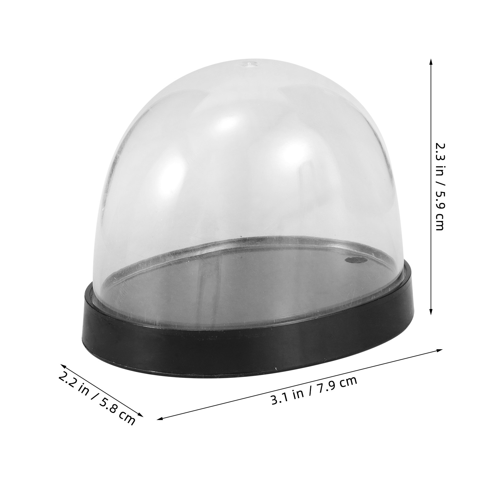 5 مجموعات من قباب العرض البلاس - مراجعة Plastic Dome Clear وسعره