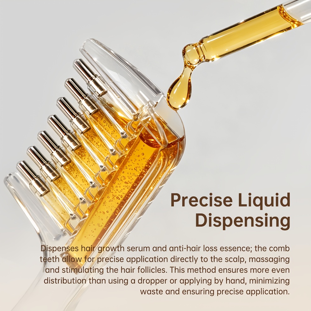 مشط شفاف محمول لتطبيق السوائل  - مراجعة Root Stimulator Liquid وسعره