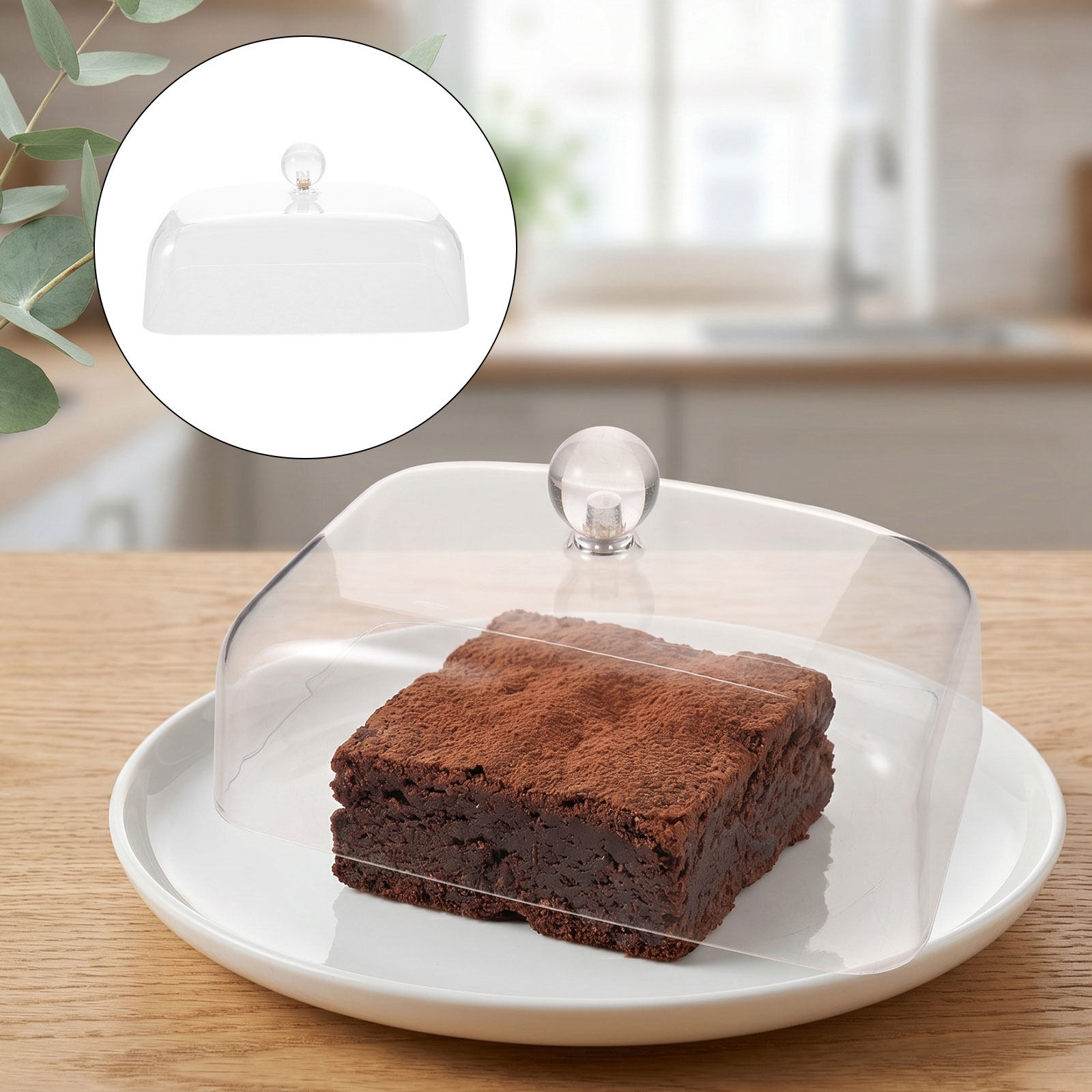 غطاء طعام شفاف لتبريد الكيك، أ - مراجعة Plastic Dome Clear وسعره